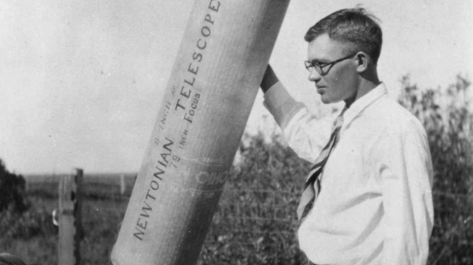Clyde Tombaugh, discoverer of Pluto.