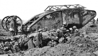 Mark I Tank at Battle of the Somme