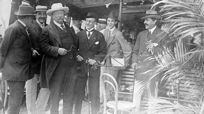Theodore Roosevelt in Rio de Janeiro, Brazil, shortly before the Roosevelt-Rondon expedition began. (