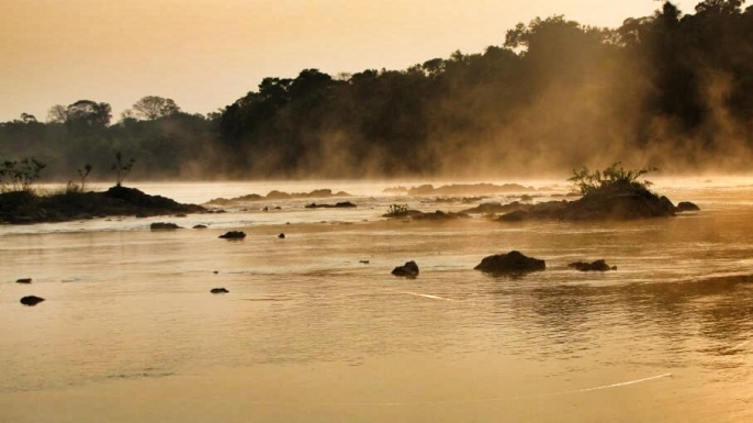 The River of Doubt (now the Roosevelt River).