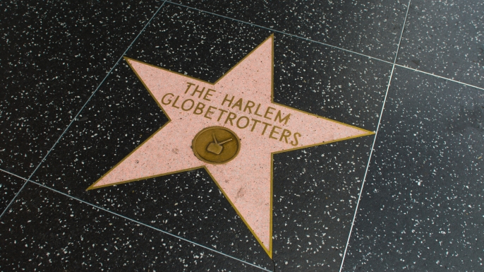 The Harlem Globetrotters star on Hollywood Walk of Fame in Hollywood, California. (Credit: Alphotographic/www.istockphoto.com)