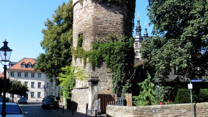 Tower used as prison during the witch trails in Fulda. (Credit: Heinrich Stürzl)
