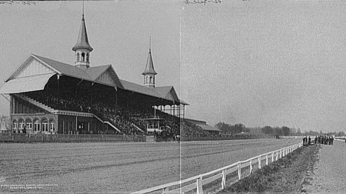 Churchill Downs, c. 1900.