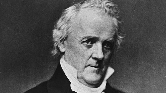 James Buchanan. (Credit: Public Domain)