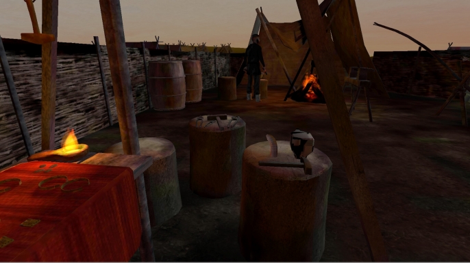 A scene from the virtual reality film. (Credit: York Museums Trust)
