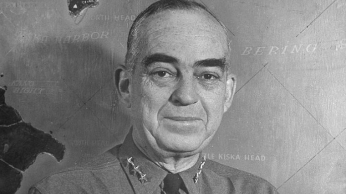 U.S. Navy Rear Admiral Thomas C. Kinkaid.