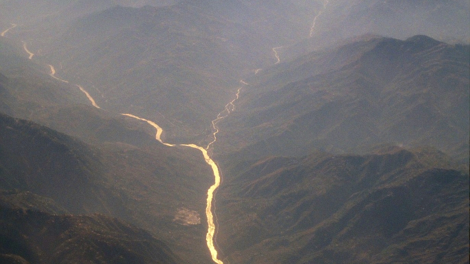 Great trans-Himalayan river of South Asia and one of the longest rivers in the world, having a length of 1,800 miles. (Credit: Amir Mukhtar/Getty Images)