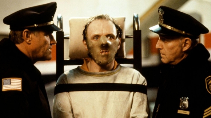 Hannibal Lector from the film 'Silence of the Lambs'. (Credit: Collection Christophel / Alamy Stock Photo)