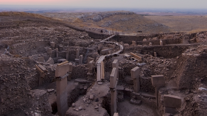 Göbekli Tepe "Southeast-Hollow. (Credit: German Archaeological Institute DAI)