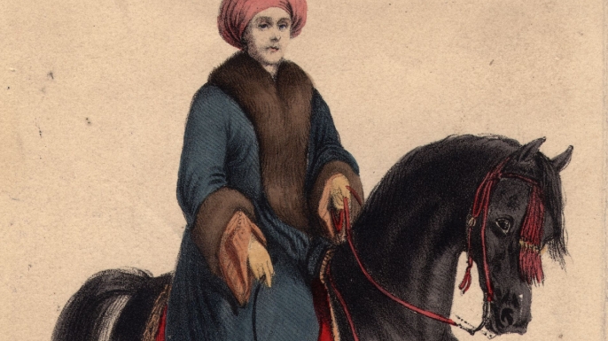 Lady Hester Stanhope (1776 - 1839). (Credit: Hulton Archive/Getty Images)