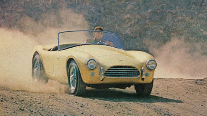 1960s magazine advertisement for the Ford Shelby Cobra. (Credit: Classic Film/Flickr Commons/CC BY-NC 2.0)