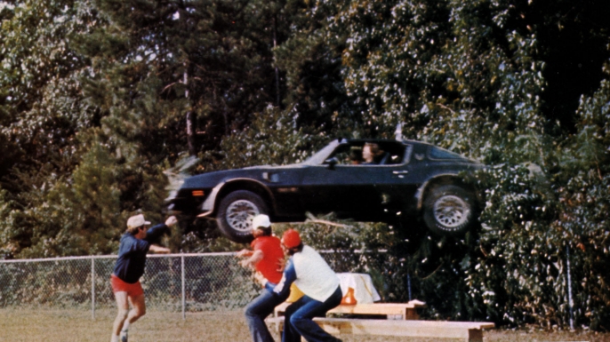 The Pontiac Trans Am from Smokey and the Bandit. (Credit: Ronald Grant Archive/Alamy Stock Photo)