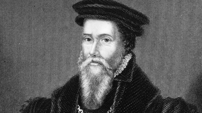John Caius (1510 - 1573), British physician and scholar, circa 1560. (Credit: Hulton Archive/Getty Images)