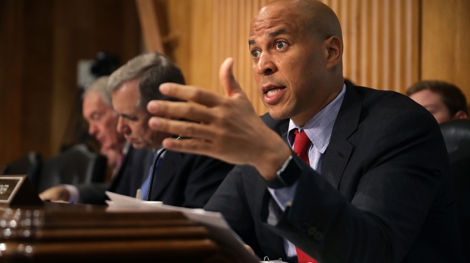 Senator Cory Booker. (Credit: Chip Somodevilla/Getty Images)