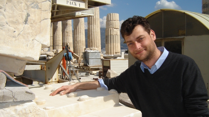 Dr. Christos Tsirogiannis on the Athens Acropolis