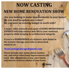 Historic Home Renovation Casting Call