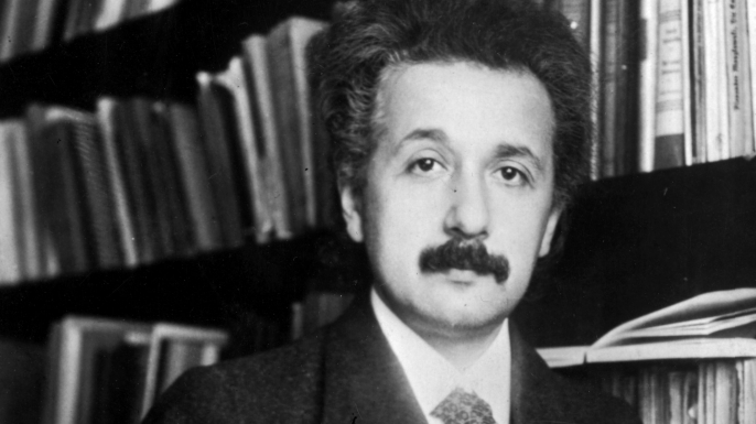 Albert Einstein in 1905 (Credit: Topical Press Agency/Getty Images)