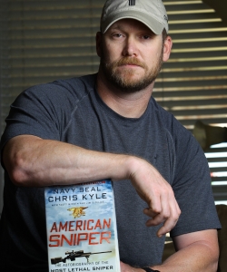 Kyle's autobiography, "American Sniper," was published in 2012. (Credit: Paul Moseley/Fort Worth Star-Telegram/MCT via Getty Images)