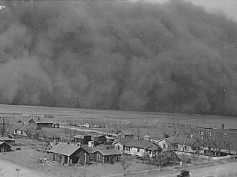The Black Sunday storm approaching Rolla, Kansas
