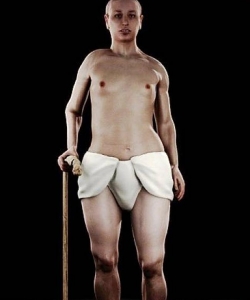 Computer generated image of King Tut (Credit: BBC)