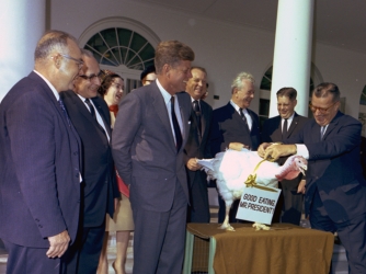 Turkey presentation to President Kennedy on November 19, 1963
