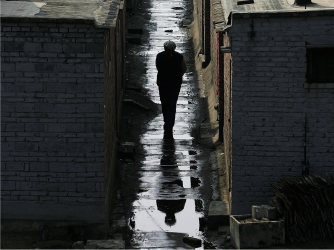 Hutong alleyway, Beijing.