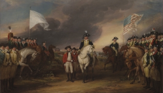 When did the white flag become associated with surrender?