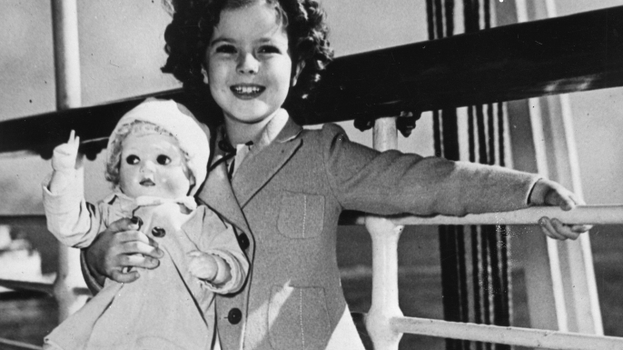 christmas, christmas toys, shirley temple