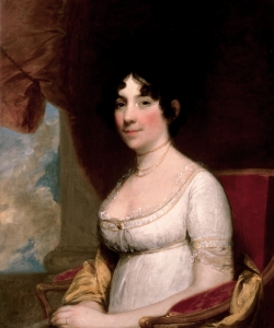 Portrait of Dolley Madison. (Credit: Public Domain)
