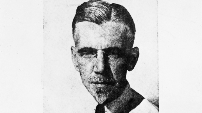 William Dudley Pelley "Wanted" poster. (Credit: Keystone-France/Gamma-Keystone via Getty Images)