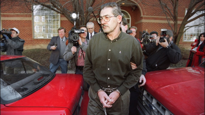 Former senior Central Intelligence Agency office Aldrich Hazen Ames. (Credit: LUKE FRAZZA/AFP/Getty Images)