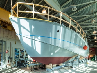 PT-305 in late 2015. (Courtesy of The National WWII Museum)