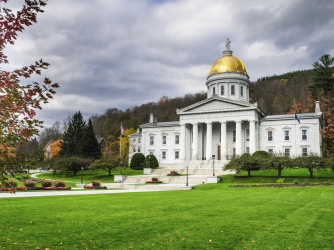 The State Capitol Building in Montpelier, Vermont. (Credit: Kenneth Wiedemann/http://www.istockphoto.com)
