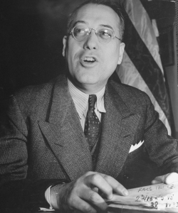 Elmer L. Irey. (Credit: Thomas D. Mcavoy/Getty Images)