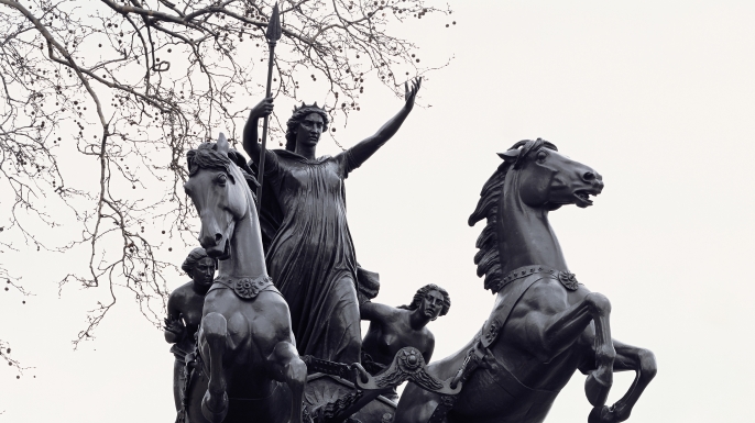 Statue of Boudicca. (Credit: View Pictures/UIG/Getty Images)