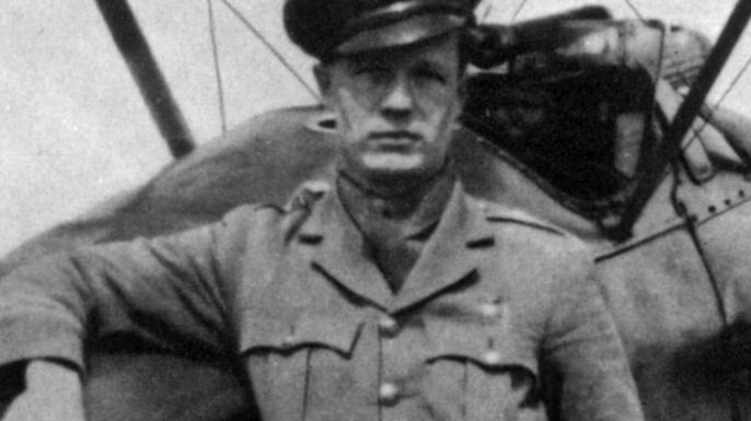 Canadian Captain Arthur Roy Brown, whom the Royal Air Force officially credited with shooting down Manfred von Richthofen in 1918. (