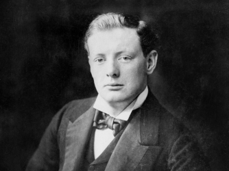 A photo of Churchill shortly after his escape in 1900. (Credit: Imperial War Museum)