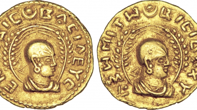 Coins from Aksum. (Credit: http://cgb.fr /)