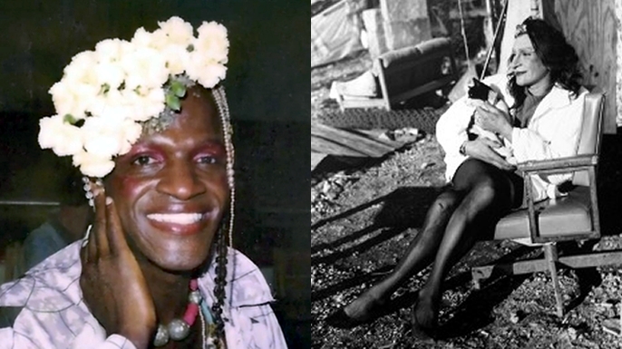 Marsha P. Johnson (left). (Credit: Pay It No Mind). Sylvia Rivera (right). (Credit: Valerie Shaff)