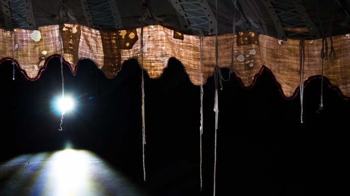 The Washington Tent. (Credit: Tanner McGrath)