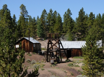 The Matchless Mine in Leadville, Colorado. (Credit: Brian Hartshorn/Alamy Stock Photo)