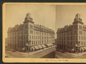 The Windsor Hotel, Denver. Original stereogram by James Collier. (Credit: ZAP Collection/Alamy Stock Photo)