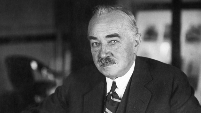 A portrait of America's chocolate king, Milton S. Hershey. (Credit: Underwood Archives/Getty Images)