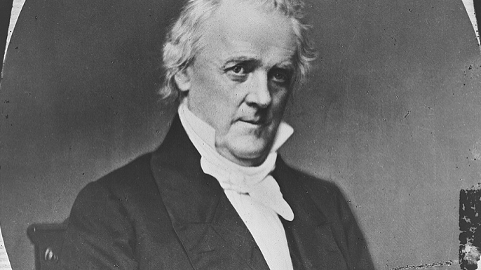 Portrait of James Buchanan. (Credit: The Library of Congress)