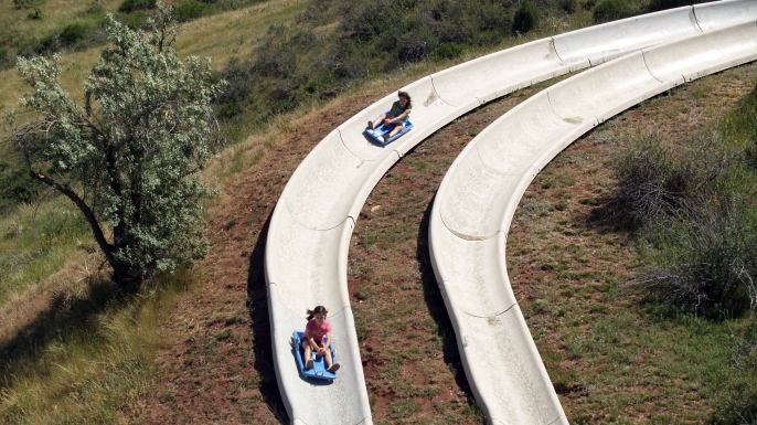 Alpine slide. (Credit: Charles Wilgren/Flickr Creatiev Commons/CC BY 2.0)