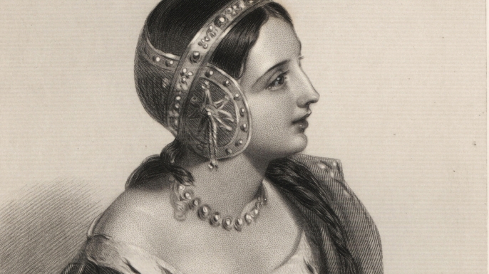 Queen Isabella of France. (Credit: Florilegius/Alamy Stock Photo)