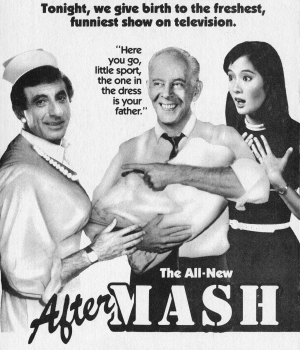 CBS Television advertisement for the 1984 premiere of "AfterMASH."