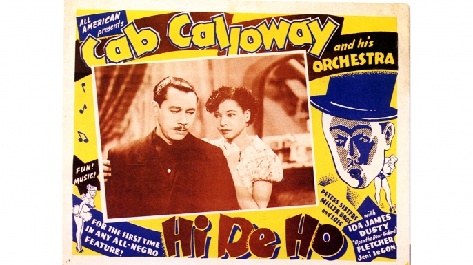 Photo of lobby card for Cab Calloway's Hi De Ho. (Credit: GAB Archive/Redferns/Getty Images)