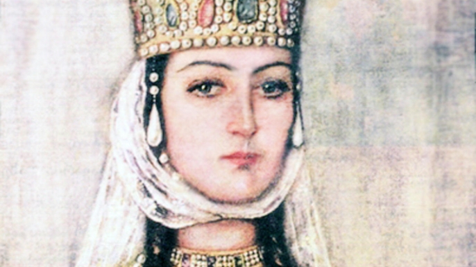 Queen Tamara of Georgia. (Credit: Paul Fearn/Alamy Stock Photo)