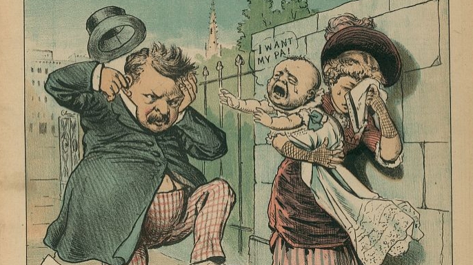"Another voice for Cleveland", 1884. (Credit: The Library of Congress)